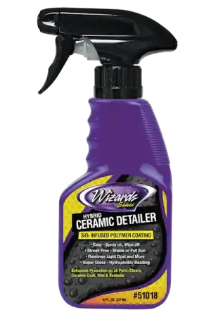 Original Wizards Products 51018 Hybrid Ceramic Detailer 8 oz